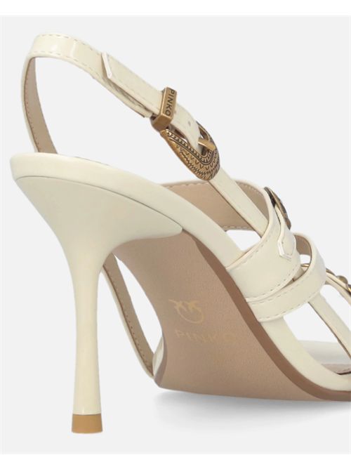 Sandali slingback alti con cinturini e borchie PINKO | SD0511E037DY7